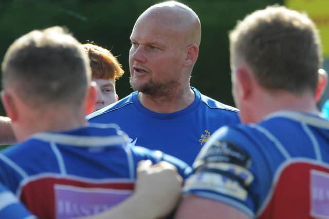 Jack Forest Rugby Jed-Forest head coach has 'must do' target for season