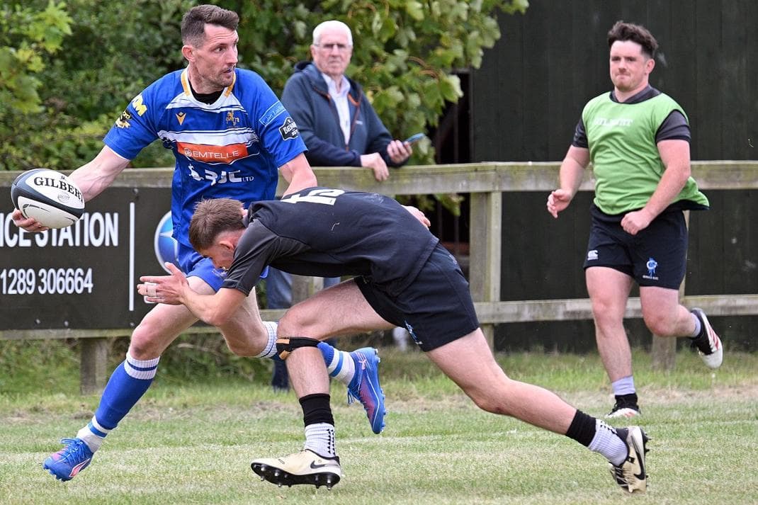 Jack Forest Rugby In photos: Warm-up win for Jed-Forest at Berwick ahead of new rugby season
