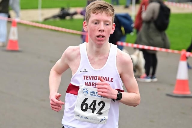 Teviotdale Harrier Robbie Welsh finished 88th in 15:48 at Friday's national 5km championships at Silverknowes in Edinburgh in 14:59