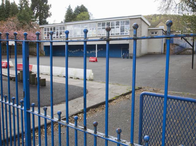 St Peter's Primary School in Galashiels. Photo: Bill McBurnie.