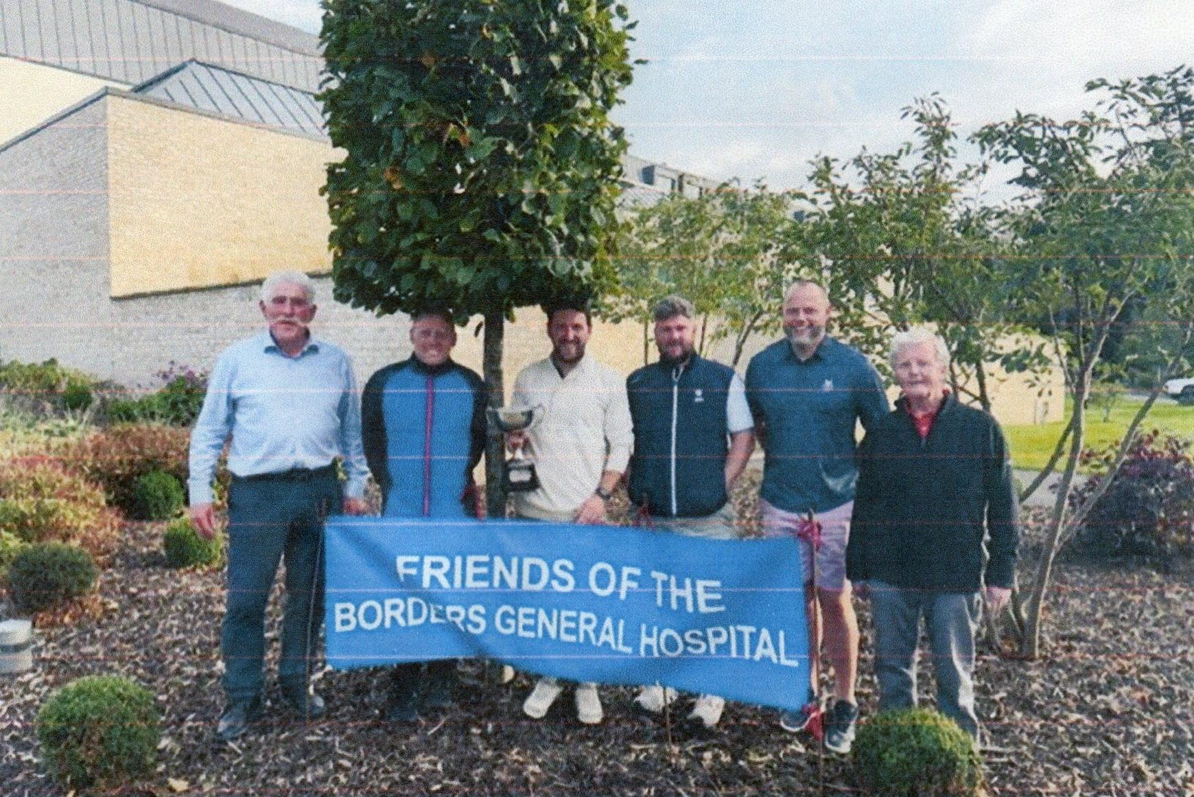 Borders charity golf day raises more than £8,100 for hospital equipment