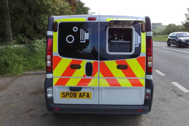 A speed camera van is being deployed on the A708 at Cappercleuch during July.