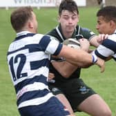 Hawick beating Heriot's Blues 52-21 at home in September (Pic: Malcolm Grant)