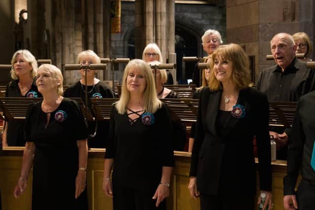 The choir would welcome new members, inviting anyone who enjoys singing to come and swell their ranks.