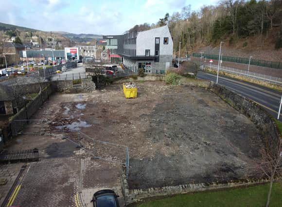 The site of the former Abbotsford Arms Hotel has now been cleared. Photo: Bill McBurnie