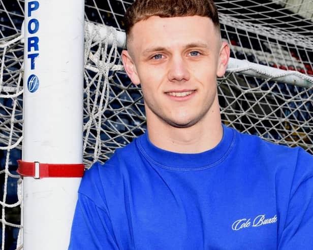 Jack Hamilton is hoping to make his debut for Raith Rovers this weekend (Pic: Tony Fimister)