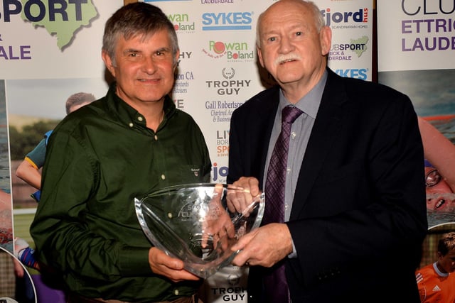 An award for services to local sport, presented by Clubsport Borders chairman Rick Kenney, went to Lauderdale Limpers stalwart Graeme Sutherland. A founding member of the Lauder athletics club in 1997 and senior coach since 2002, Sutherland has helped oversee their growth into one of the largest clubs of their kind in the Borders, with more than 180 junior and adult members.