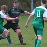Greenlaw, seen here hosting Hawick Legion on Saturday, are at home to Duns Amateurs this weekend (Photo: Steve Cox)