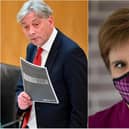 The First Minister denied that the travel ban was a 'red herring' as claimed by Richard Leonard.