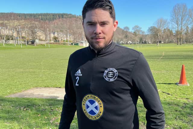 New Peebles Rovers assistant manager Ger Rossi