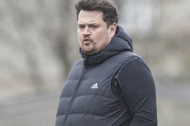 Vale of Leithen manager Michael Wilson is busy putting together a squad for next season, having signed up three new players over the last few days (Photo: Bill McBurnie)