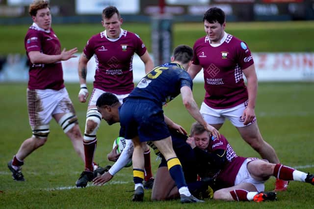 Gala beating Dundee by 40-15 at home at the weekend (Pic: Alwyn Johnston)