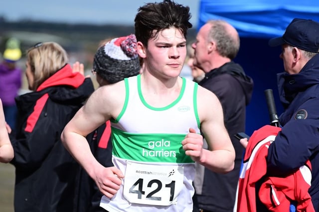 Gala Harrier Corey Cruddas, competing in the under-15 boys' 4km race, finished 35th in 14:34