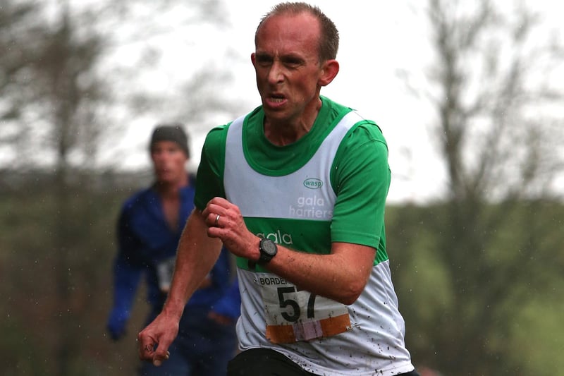 Gala Harrier Tim Darlow was 14th in 25:51 in Sunday's Borders Cross-Country Series senior race at Galashiels