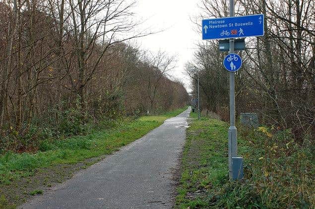 The Black Path in Galashiels.