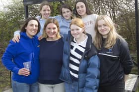 Scoring at Berwick Sevens was overseen by players including Megan Carpenter, Ara Carpenter, Laura Smales, Lucy Gribbin, Emmie Gribbin and Toni Paris