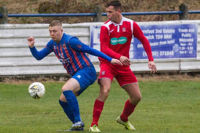 Hawick Royal Albert United losing 4-0 to Glenrothes earlier this month (Photo: Bill McBurnie)