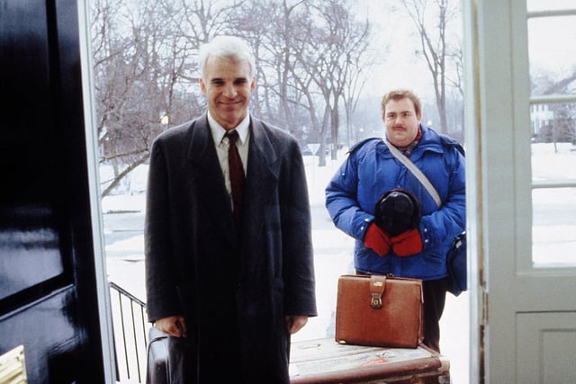 Steve Martin and John Candy star in Planes, Trains and Automobiles, a classic American comedy that never grows old.
