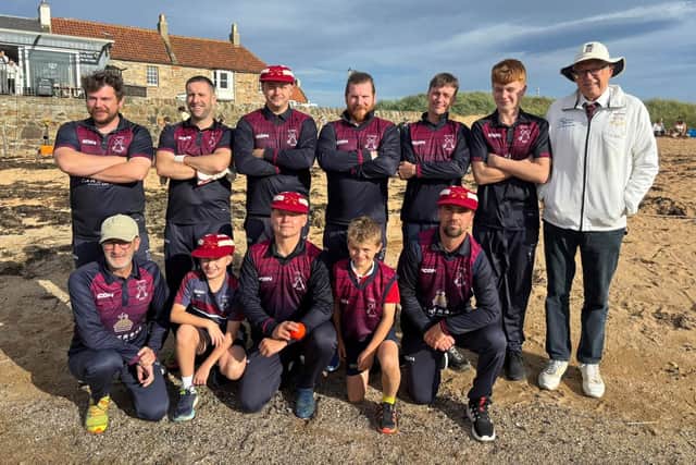 One of two teams fielded by Selkirk at Elie in Fife on Sunday (Photo: John Smail)