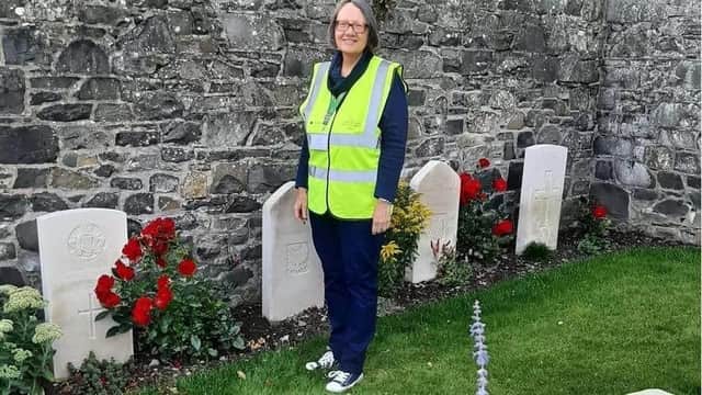 Fiona Dunlop will be leading free guides to Commonwealth War Graves in Peebles in the coming weeks.