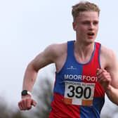 Moorfoot Runners junior Thomas Hilton finished first at Denholm's Borders Cross-Country Series meeting on Sunday in 22:19