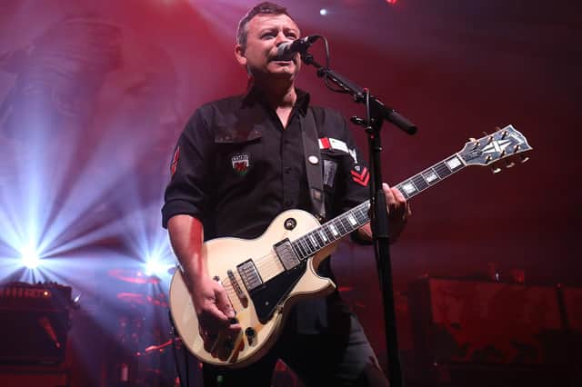 Manic Street Preachers frontman James Dean Bradfield performing at the O2 Shepherd's Bush Empire in London in 2018 (Photo by Tim P Whitby/Getty Images)