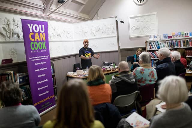 Bosco Santimano is running the first cookery workshop in Peebles in November.