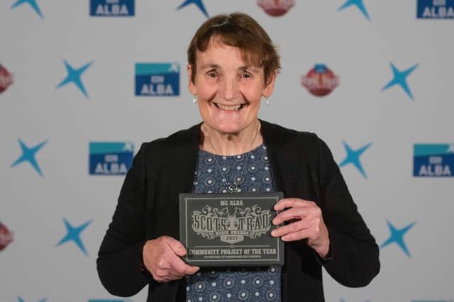 Sheila Sapkota with the award. Photo: Chris Watt.
