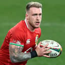 Stuart Hogg playing for the British and Irish Lions during their first test match against South Africa last Saturday (Photo by David Rogers/Getty Images)