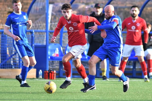 Peebles Rovers losing 4-2 away to Armadale Thistle in the East of Scotland Football League's second division on Saturday (Photo: JMP Photography)