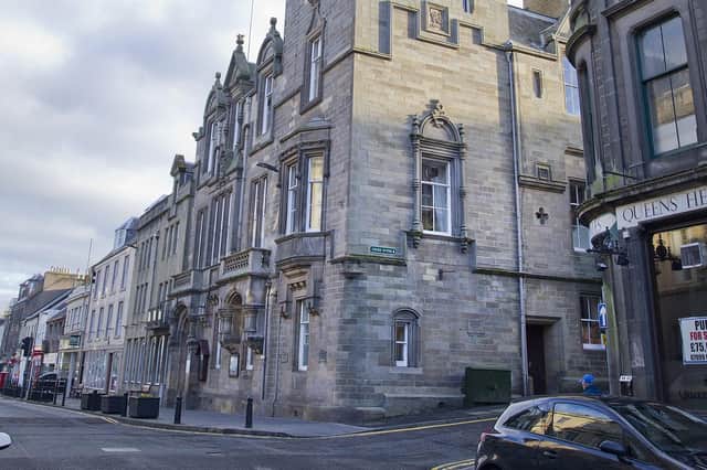 Hawick Town Hall, one of the new vaccination centres.