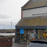 The Co-op on Eyemouth's beach front.