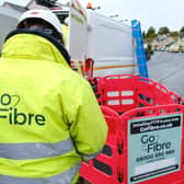 Go Fibre and Emtelle have teamed up to bring full fibre broadband to Hawick. Photo: Jim Payne.