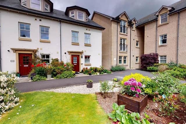 3 Provost Kirkpatrick Court is set behind an attractively-presented private front garden.