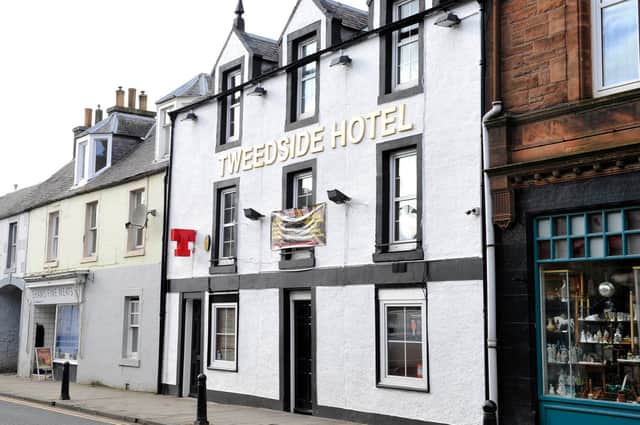 The Tweedside Hotel, Innerleithen. Photo: Stuart Cobley.