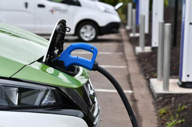 One of the projects to gain funding is to develop electric car charging infrastructure across the Borders.