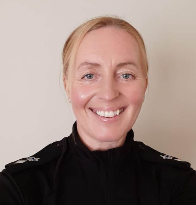New Divisional Commander Catriona Paton.