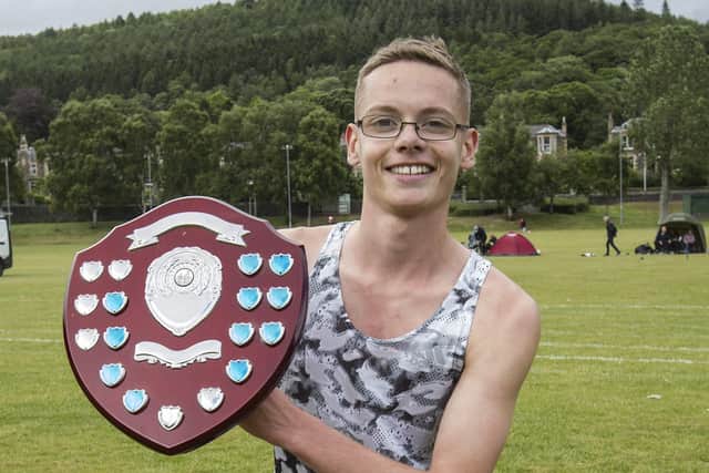 Hawick’s Thomas MacAskill will be running in the 800m open handicap at Edinburgh's Meadowbank Sports Centre