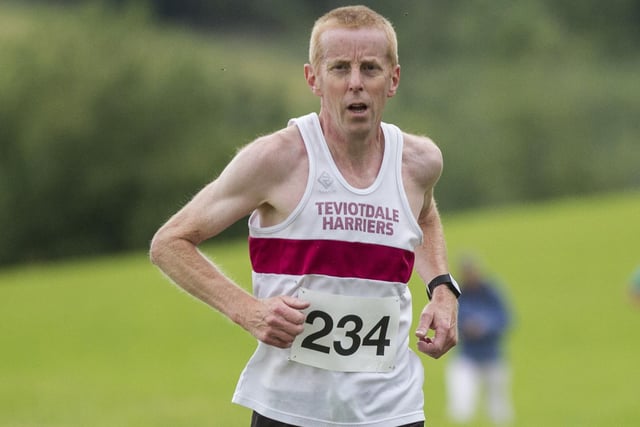 Teviotdale Harrier Keith Murray completed the seven-mile Philiphaugh hill race in 56:02, crossing the line tenth overall