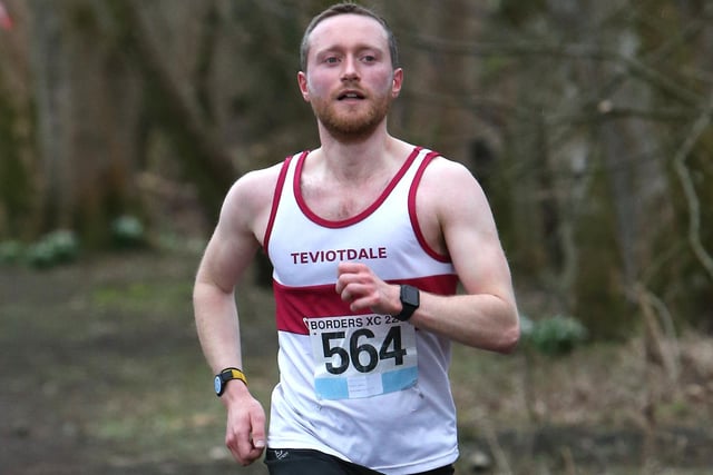 Teviotdale Harrier Duncan Lockie finished 15th in Sunday's senior race at Peebles in 27:46