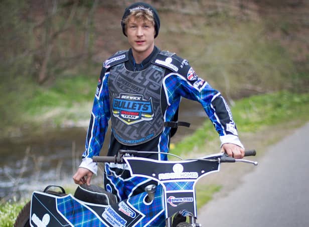 Jedburgh speedway rider Greg Blair
