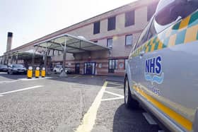 Staff at the Borders General Hospital at Melrose are struggling to cope with current staffing levels, says the union Unison. Photo: Bill McBurnie.