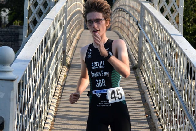 Lauder's Dylan Theedam Parry was runner-up in a duathlon held by Live Borders in Peebles, clocking 1:07:08