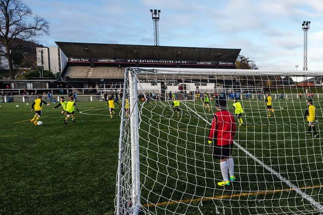 The main 3G pitch at Netherdale in use (Photo: Live Borders)