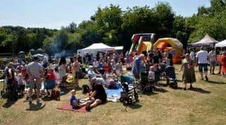 The fete on Saturday was a popular closing event.