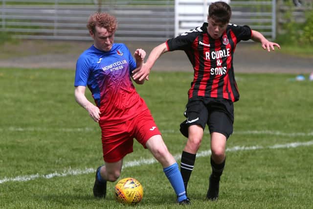 St Boswells beating Highfields United 4-2 at Bridgend Park in Ancrum on Saturday (Pic: Steve Cox)