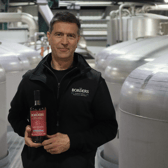 Celebrating the launch of The Borders Distillery’s first single malt Scotch whisky in Hawick.