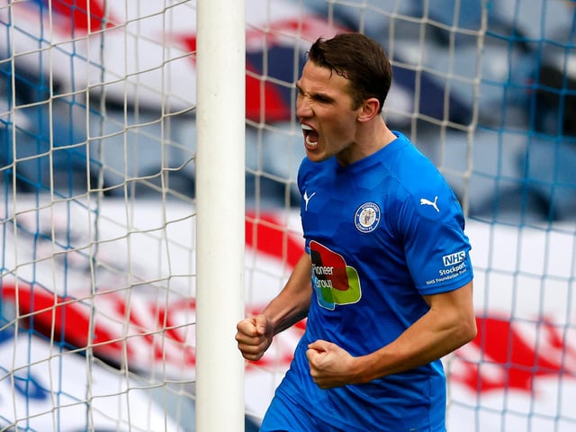 Barrow have re-signed John Rooney from National League leaders Stockport. The 31-year-old ex-Macclesfield, Barnsley, Bury, Chester, Wrexham and Guiseley front player - younger brother of Wayne Rooney - returns to Holker Street on a two-and-a-half-year deal.
