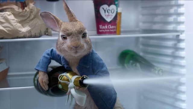 Champagne corks will be flying at the Pavilion for the release of Peter Rabbit 2.