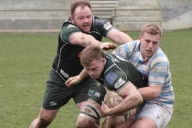 Hawick beating Edinburgh Academical 23-12 on Saturday to progress in this year's Scottish cup (Pic: Malcolm Grant)